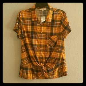 New Button Down Blouse